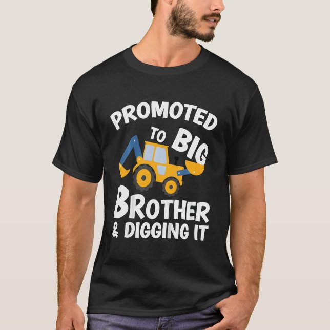 Camiseta Crianças Promovidas Ao Grande Irmão E Escavando Co (Frente)