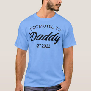 Camiseta Crianças Promovidas para Mamães e Pai de Gravidez