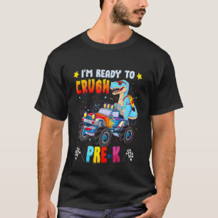 Camiseta Crianças Prontas Para Esmagar Antes Do Monstro K D