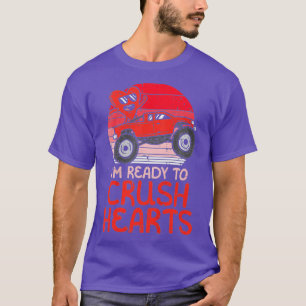Camiseta Crianças Prontas Para Esmagar Corações Monstros Cr