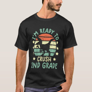Camiseta Crianças prontas para esmagar segundo para rex din
