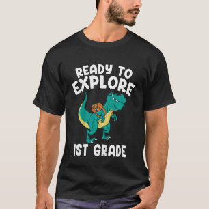 Camiseta Crianças Prontas Para Explorar 1 rua De Volta Para