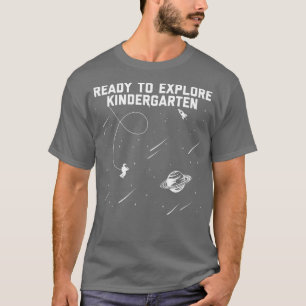 Camiseta Crianças PRONTAS PARA EXPLORAR KINDERGARTEN 1rua D
