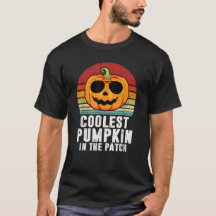 Camiseta Crianças Pumpkin Mais Fresco No Patch Boys Girls H