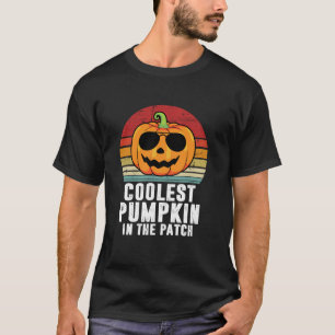 Camiseta Crianças Pumpkin Mais Fresco No Patch Boys Girls H