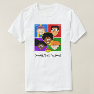 Camiseta "Crianças Quadradas" - T-shirt Unisex (Cores Clara