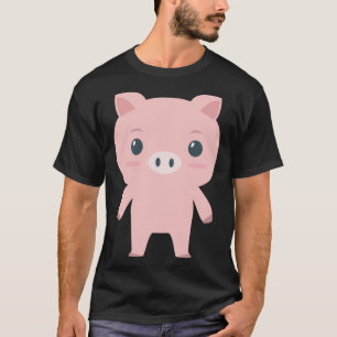 Camiseta Crianças que adoro porcos porcos porcos para menin