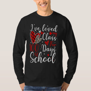 Camiseta Crianças que amei Minha turma faz 100 dias de aula