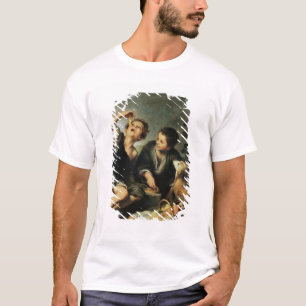 Camiseta Crianças que comem uma torta, 1670-75