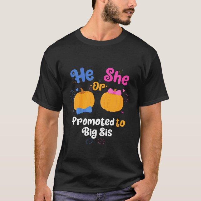 Camiseta Crianças Que Ele Ou Ela Promoveram Para A Grande R (Frente)