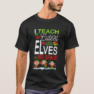 Camiseta Crianças que ensino os Elfos mais bonitos do 3º an