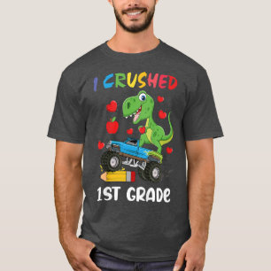 Camiseta Crianças Que Esmagei 1rua De Trilho Monstro Último