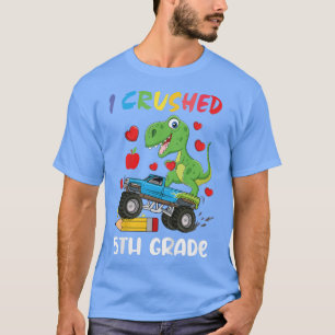 Camiseta Crianças Que Esmagei O Caminhão Monstro Da 5, Últi