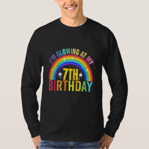 Camiseta Crianças que estou brilhando na minha Festa de ani
