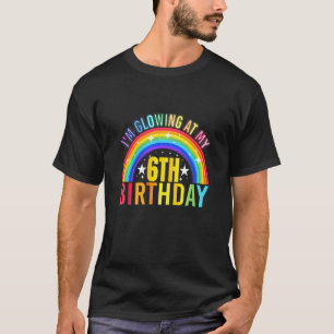 Camiseta Crianças que eu estou brilhando na minha Festa de