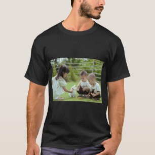 Camiseta Crianças que gostam de mudas de papagaio