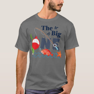 Camiseta Crianças Que Pesquem No Grande Ano 1 rua Primeiro 