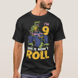 Camiseta Crianças que tenho 9 anos, é assim que eu faço o M