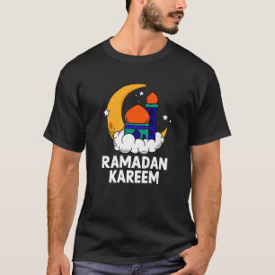 Camiseta Crianças Ramadan Kareem T Para Crianças Jovens R