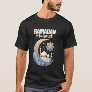 Camiseta Crianças Ramadan Mubarak Ramadan Kareem para Menin