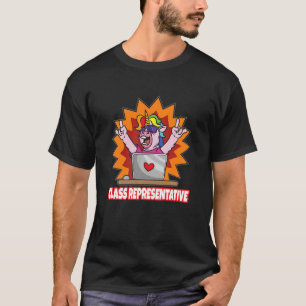 Camiseta Crianças - Representante de classe