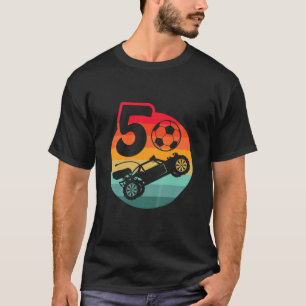 Camiseta Crianças Retro I 5 Anos I Bday I RC Carros I