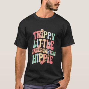 Camiseta Crianças Retro Jardim de Infância Trippie Pequenas