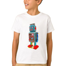 CRIANÇAS RETRO ROBOT T SHIRT