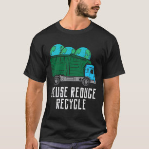 Camiseta Crianças Reutilizam Lixo de Reciclares