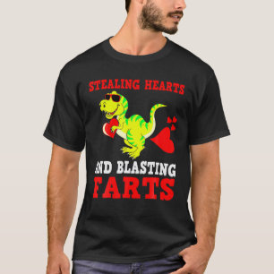 Camiseta Crianças Roubando Corações E Farinhas Explosiva