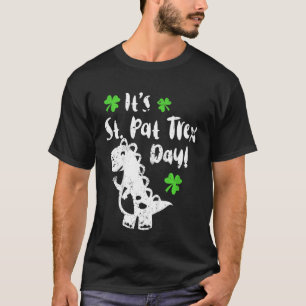 Camiseta Crianças, Rua no T Rex Day, Rua de Dinossauro Cust