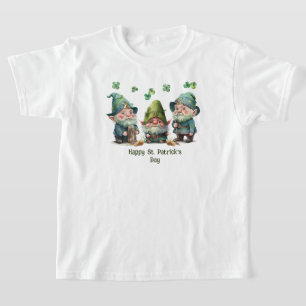 Camiseta Crianças, Ruas Felizes, T-Shirt do Dia de Patrick