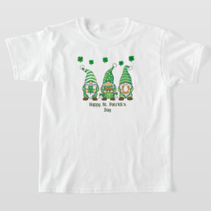Camiseta Crianças, Ruas Felizes, T-Shirt do Dia de Patrick