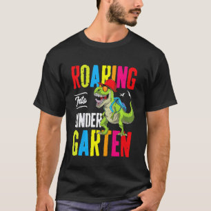 Camiseta Crianças Rugindo no Professor de Dinossauro do Jar