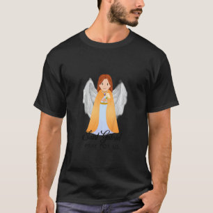 Camiseta Crianças São Gabriel Rezai Por Nós Católico Bapti