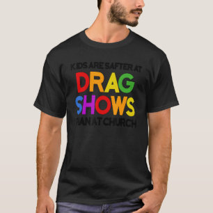 Camiseta Crianças São Mais Seguras Em Demonstrações De Arra