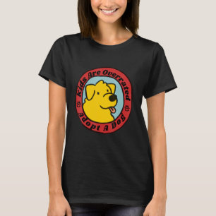 Camiseta Crianças são supervalorizadas Adotar um aniversári