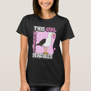 Camiseta Crianças, Seagull, Citação, Gaivotas Que Esta Meni