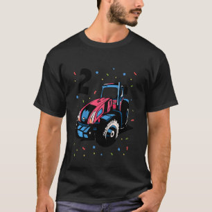Camiseta Crianças segundo aniversário Dois Anos Menino Digg