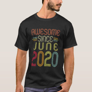Camiseta Crianças segundo aniversário Incrível Desde Abril