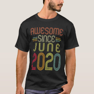 Camiseta Crianças segundo aniversário Incrível Desde Abril