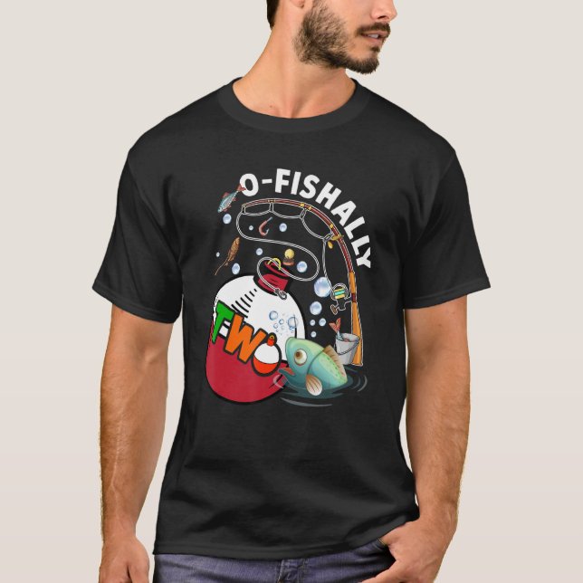 Camiseta Crianças - segundo De Questão De Pesca Para Menino (Frente)