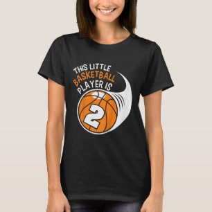 Camiseta Crianças segundos aniversários Futebol Esporte 2 A