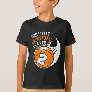 Camiseta Crianças segundos aniversários Futebol Esporte 2 A