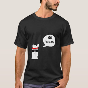 Camiseta Crianças sem Problama lhama 7