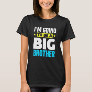 Camiseta Crianças, serei um grande irmão