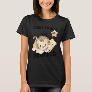 Camiseta Crianças, serei um grande irmão 2023 anunciando