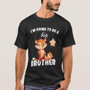 Camiseta Crianças, serei um grande irmão 2023 anunciando