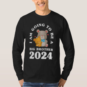Camiseta Crianças, serei um grande irmão 2024 Bears Futu