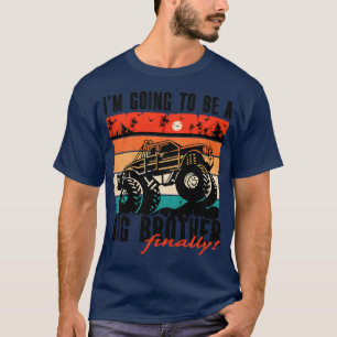 Camiseta Crianças, serei um Grande Irmão (Finalmente!) Mons